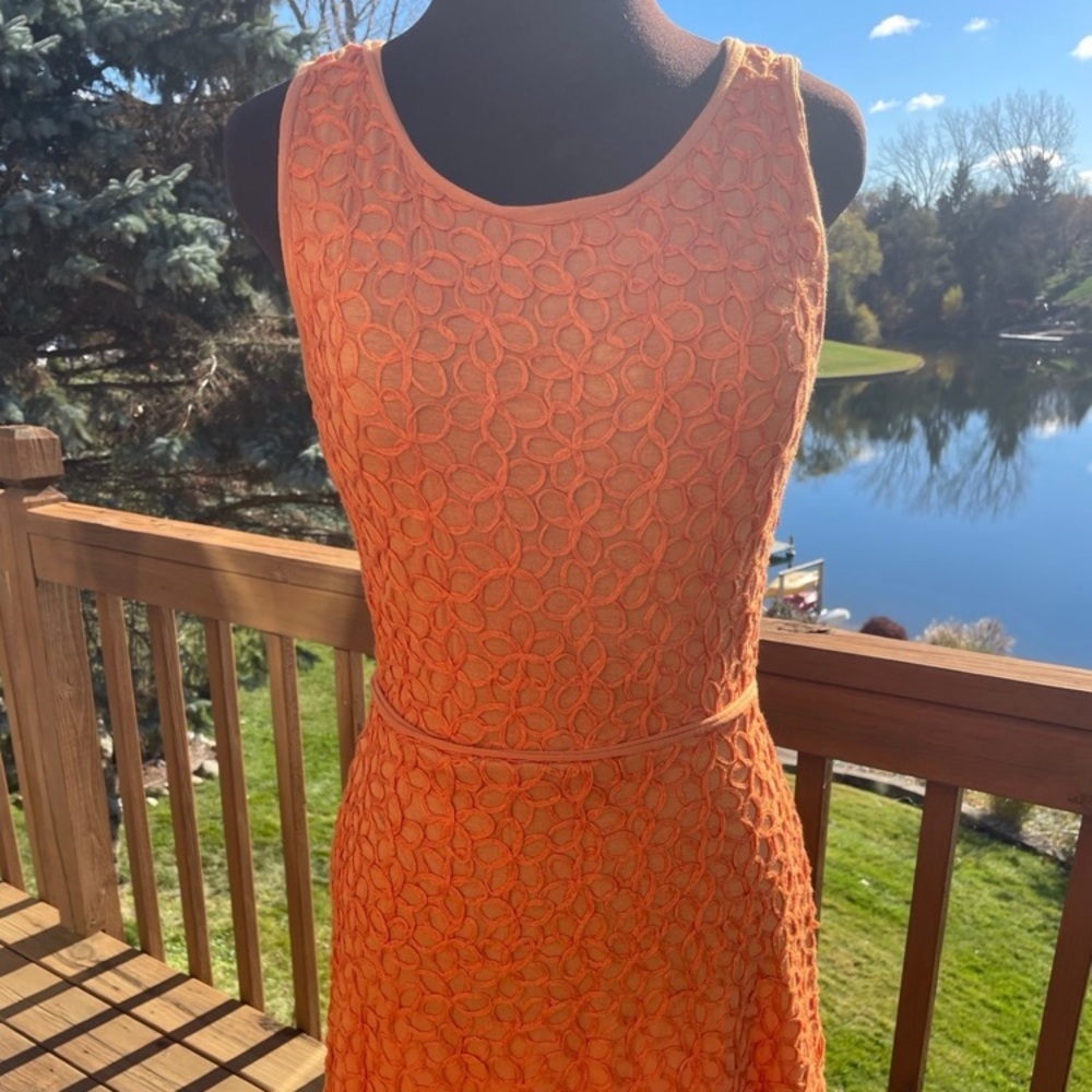 M S S P gorgeous orange dress